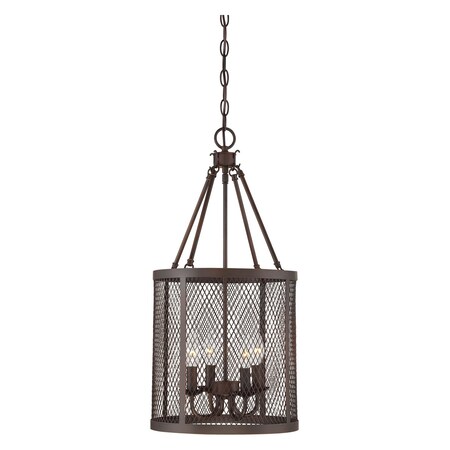 Millennium Rubbed Bronze Traditional 4 Light Pendant 3364-RBZ